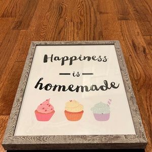 picture frame with saying